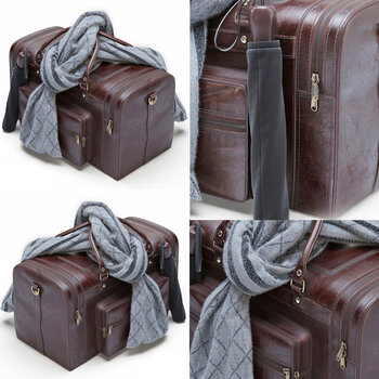 现代行李包3d模型