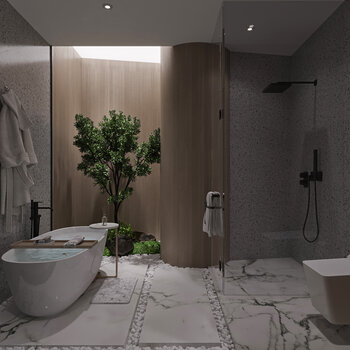 现代卫浴3d模型