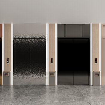 现代电梯门