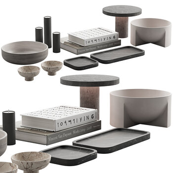 现代陶瓷碗3d模型