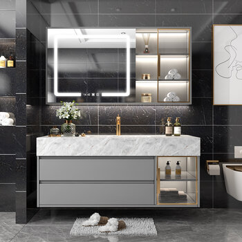 现代浴室柜3d模型