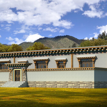 中式民族风建筑