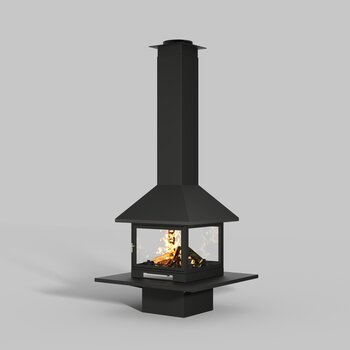 Traforart 现代壁炉3d模型