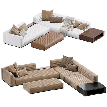 Minotti 现代沙发3d模型