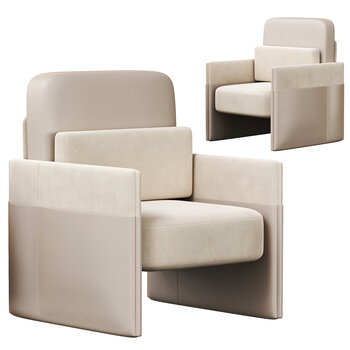 BOSC 现代单人沙发3d模型