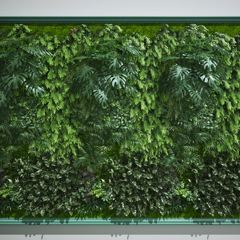 现代绿植墙