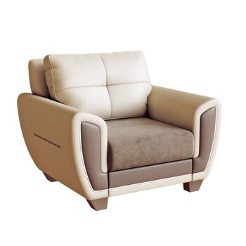Bellona 现代单人沙发3d模型