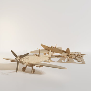 现代飞机玩具