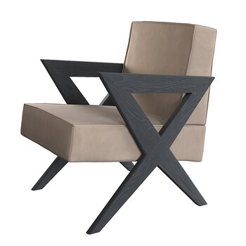   现代单椅3d模型