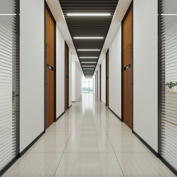 现代办公走廊