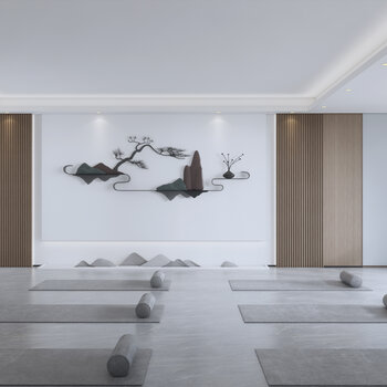 新中式瑜伽室