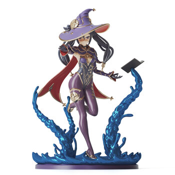 现代原神莫娜模型