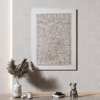 侘寂风装饰画3d模型下载