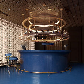 现代售楼处水吧