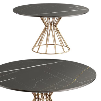 Circus 现代圆形餐桌3d模型