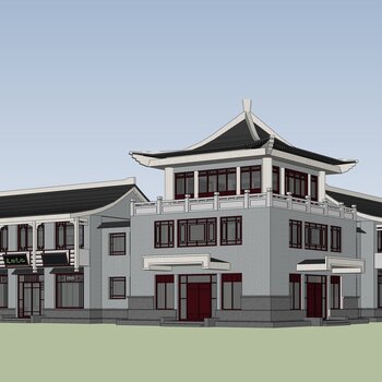中式商业建筑