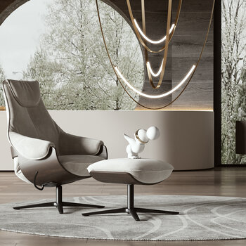 Leolux  现代休闲椅3d模型