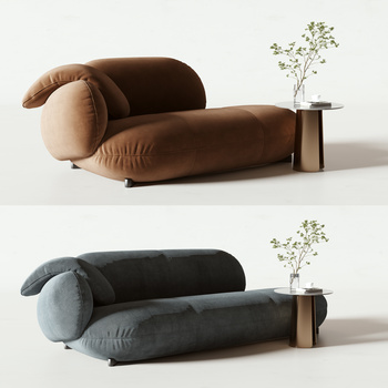 Leolux 现代单人沙发3d模型