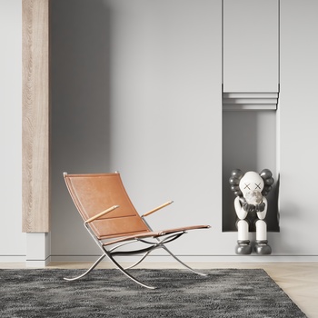 瑞典 Gärsnäs  现代躺椅3d模型