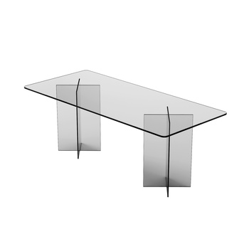 现代透明餐桌
