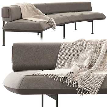 意大利 Poltronafrau 现代多人沙发3d模型