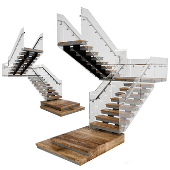 现代楼梯3d模型
