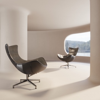 agape 现代单椅3d模型