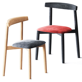 Miniforms 北欧单椅3d模型