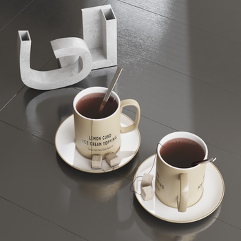 classicon 现代茶杯3d模型