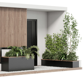 同款现货购买同款现代大门入口3d模型下载id:109989504灯光:材质:风格