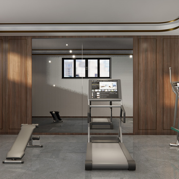 新中式健身房