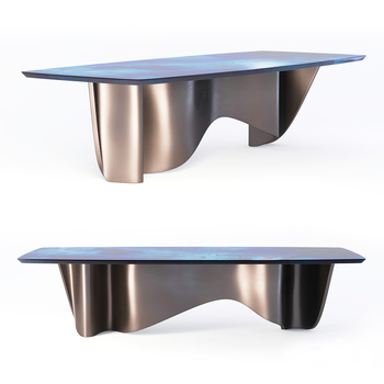 Reflex 现代餐桌3d模型
