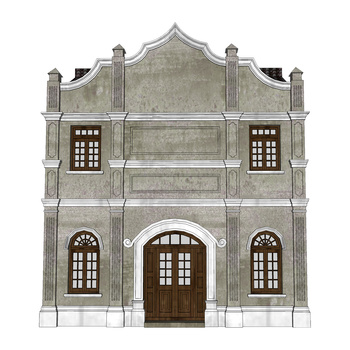 民国建筑su模型