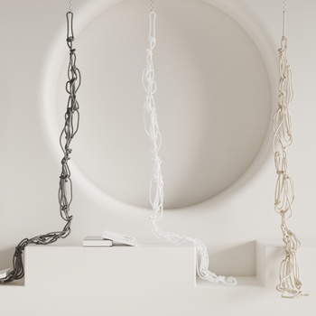 德国 Schramm 现代绳子饰品挂件3d模型