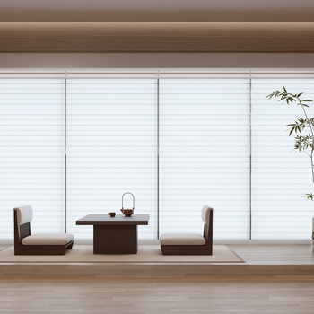 现代垂直窗帘3d模型