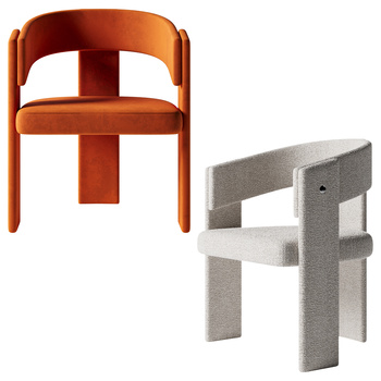 Trussardi casa 现代餐椅3d模型