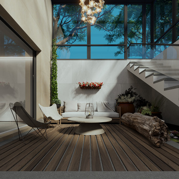 现代室内花园3d模型