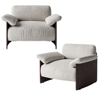 Wittmann Marlow 现代单人沙发3d模型