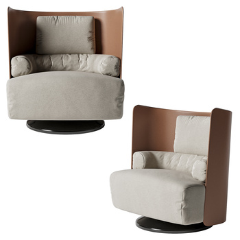 Zanotta Campiello 现代单人沙发3d模型