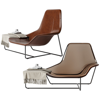 Zanotta Lama 现代躺椅3d模型