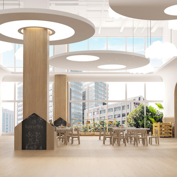 现代幼儿园教室3d模型下载_3d现代幼儿园教室模型下载_3d现代幼儿园