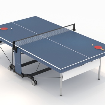 现代乒乓球台3d模型