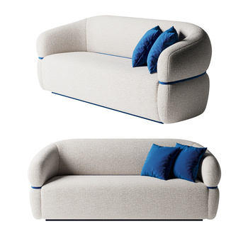 MALIBU 现代多人沙发3d模型