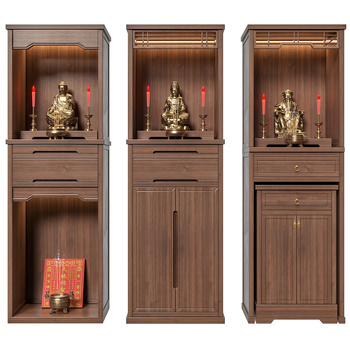 新中式佛龛神龛3d模型