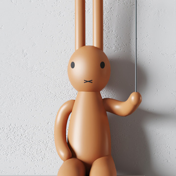 secolo 现代兔子公仔3d模型下载102519093_3dsecolo 现代兔子公仔模型