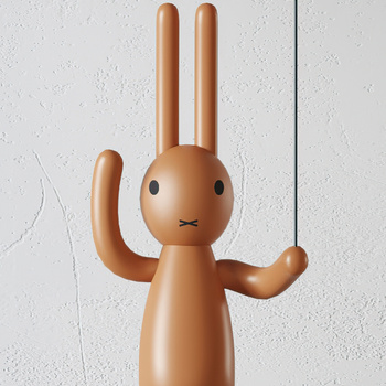 secolo 现代兔子公仔3d模型下载102519093_3dsecolo 现代兔子公仔模型