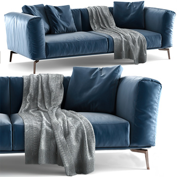 现代多人沙发3d模型下载