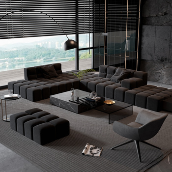 现代沙发茶几组合 3d模型