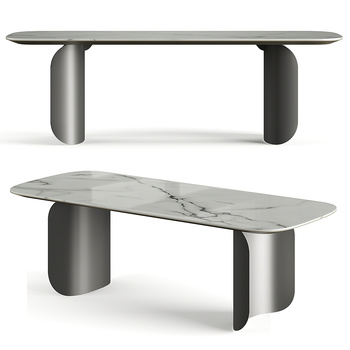 Minotti 米洛提 现代餐桌3d模型