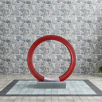 新中式庭院景观小品3d模型下载